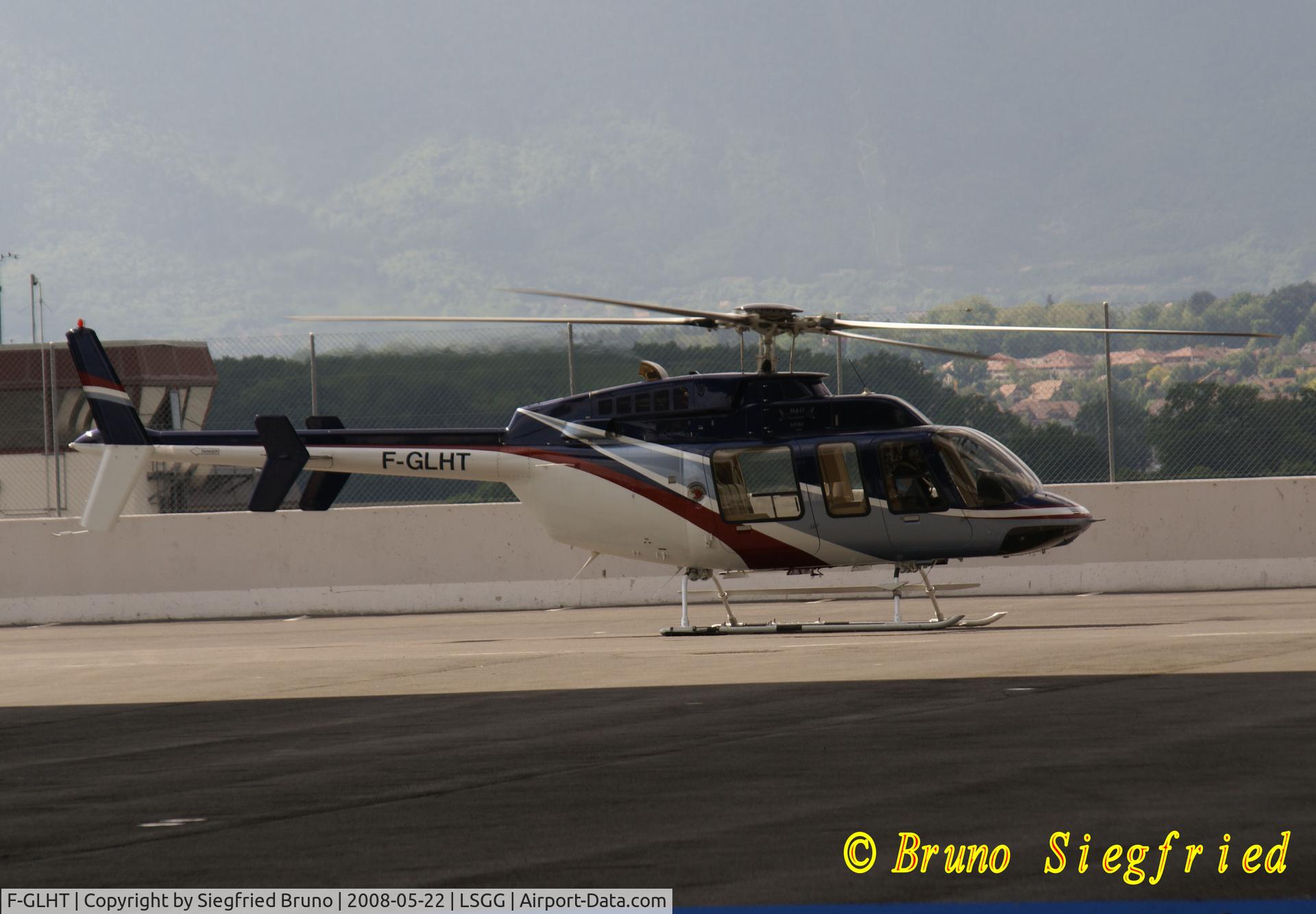 F-GLHT, Bell 407 C/N 53294, Ebace at Geneve