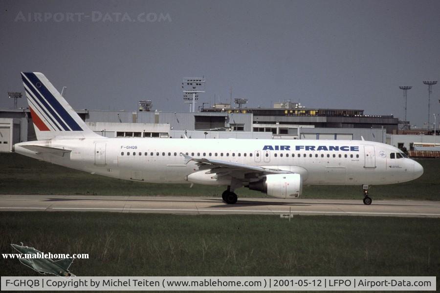 F-GHQB, Airbus A320-211 C/N 0036, Air France