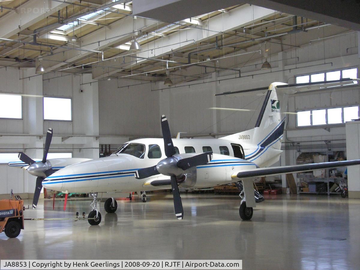 JA8853, 1985 Piper PA-42-1000 Cheyenne 400LS C/N 42-5527026, Private , Chofu Airport