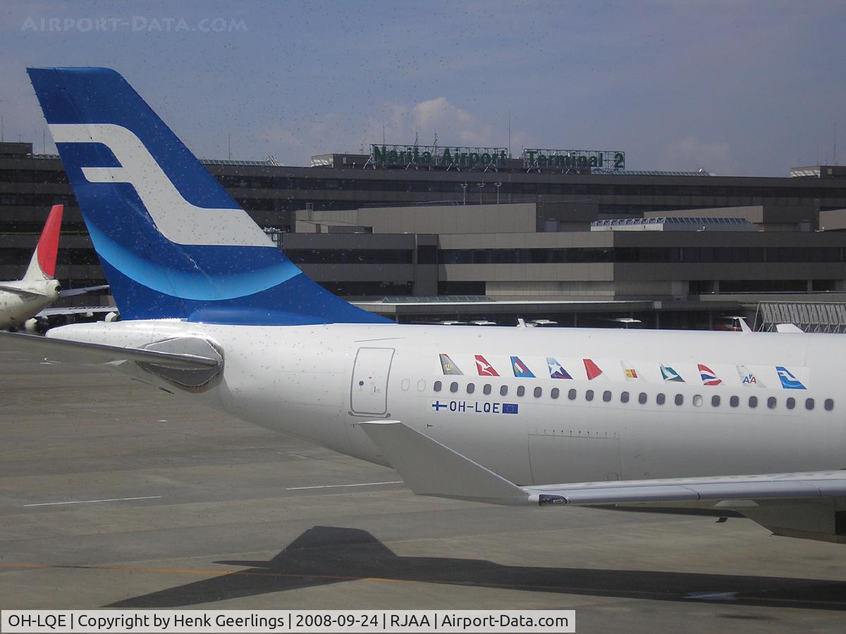 OH-LQE, 2008 Airbus A340-313E C/N 938, Spcl cs One World, Finnair