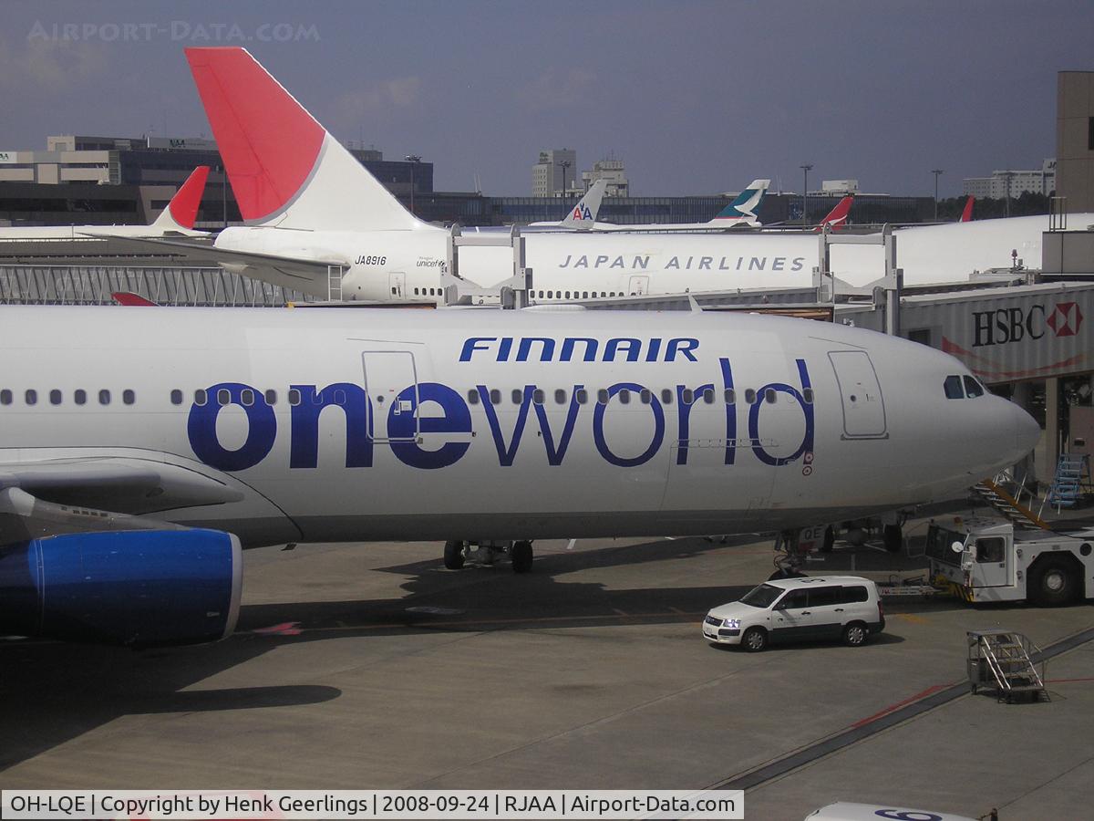 OH-LQE, 2008 Airbus A340-313E C/N 938, Spcl cs One World, Finnair