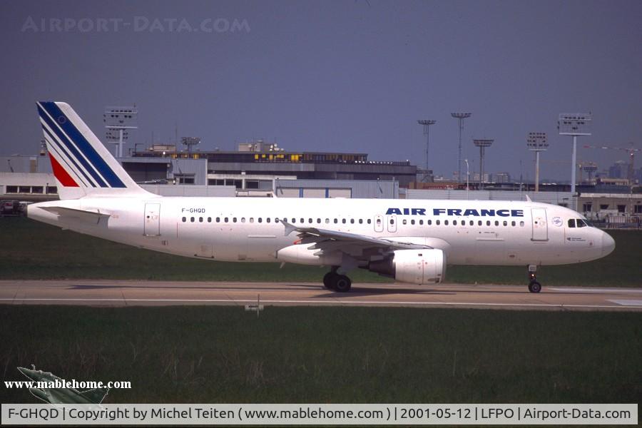 F-GHQD, 1990 Airbus A320-211 C/N 0108, Air France