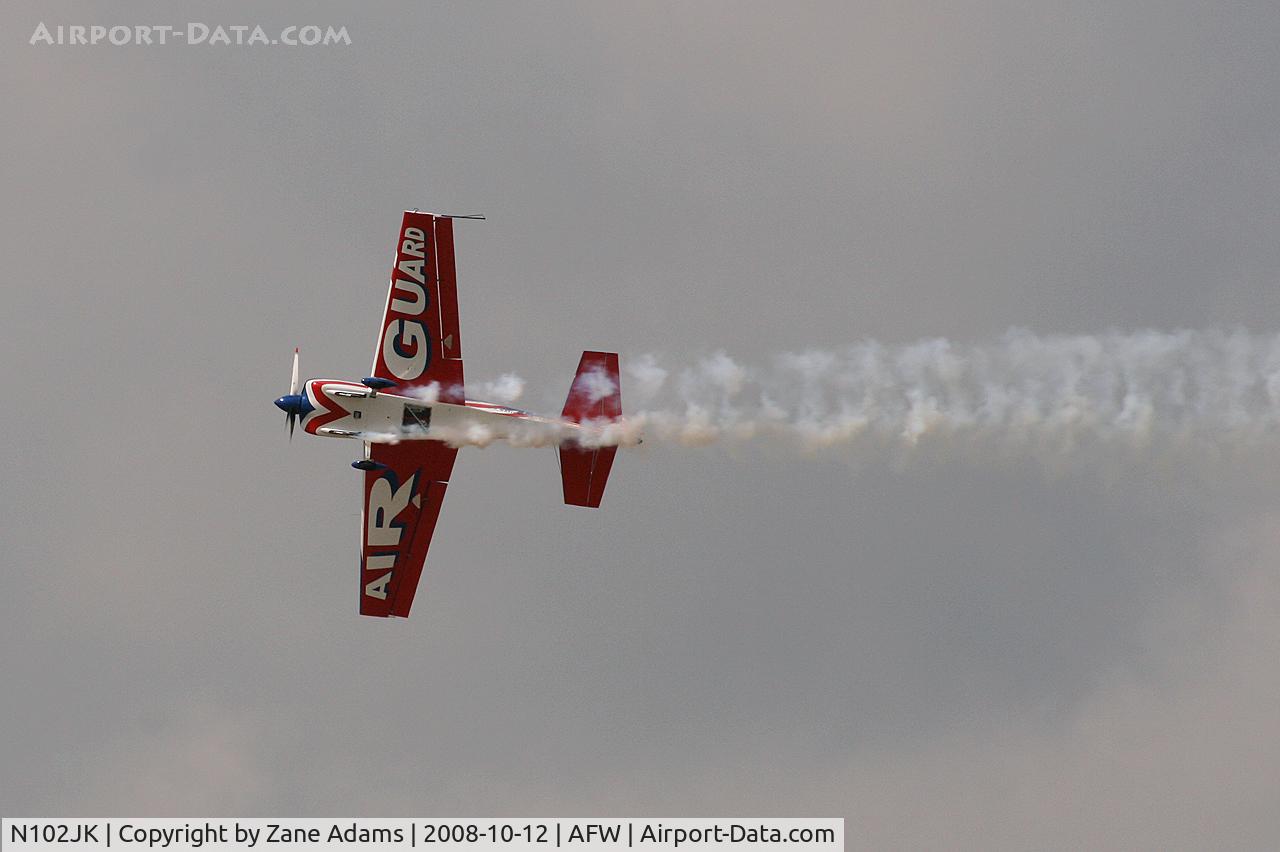 N102JK, 2007 Extra EA-300L C/N 1250, At the 2008 Alliance Airshow - Photo Stitch