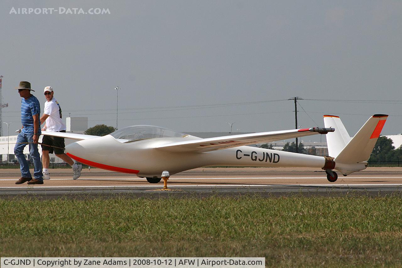 C-GJND, 1973 Start & Flug H101 Salto C/N 23, At the 2008 Alliance Airshow