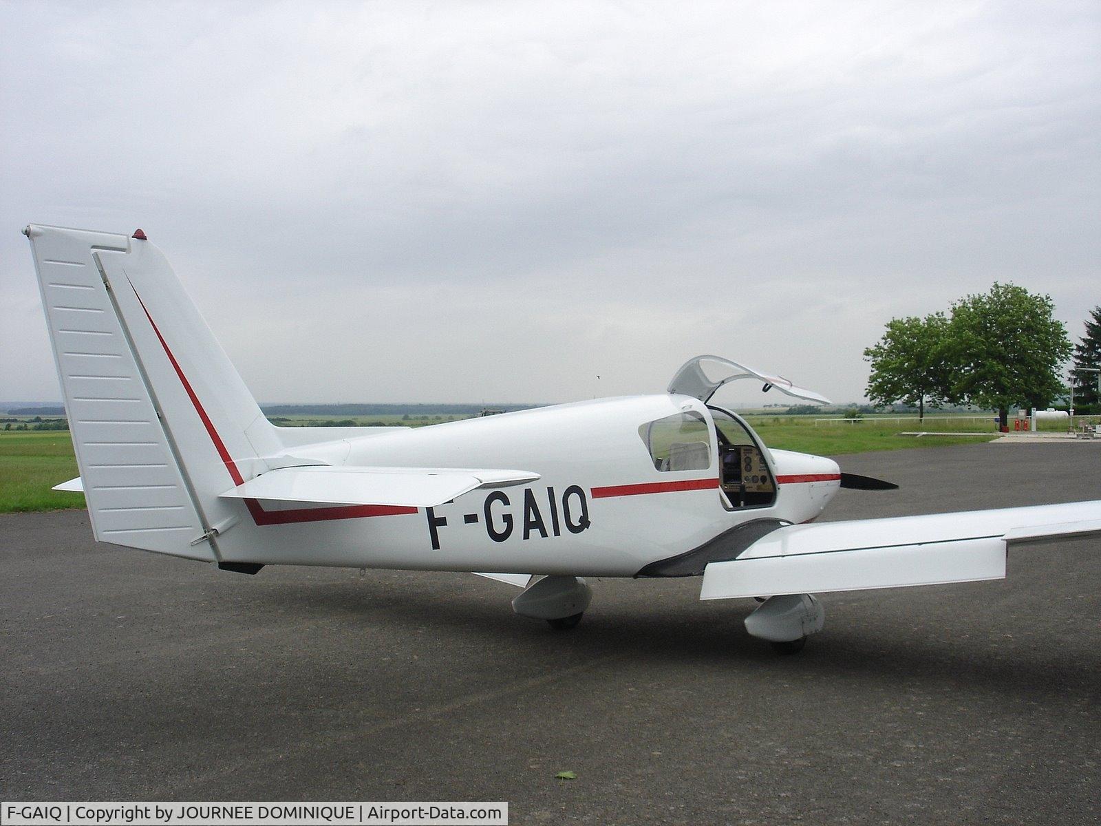 F-GAIQ, Wassmer WA-81 Piranha C/N 815, wassmer 81 3 places 108 hp