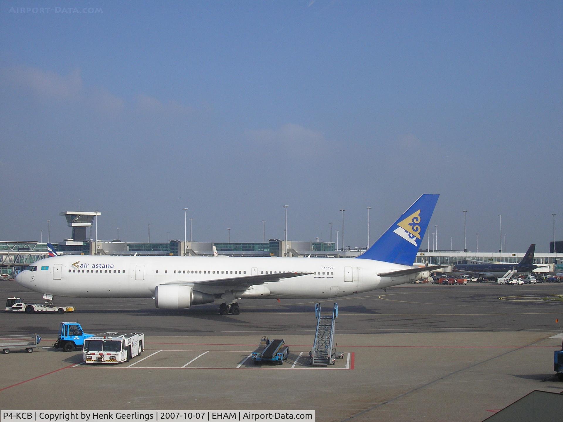 P4-KCB, 1997 Boeing 767-306 C/N 27614, Schiphol , Air Astana