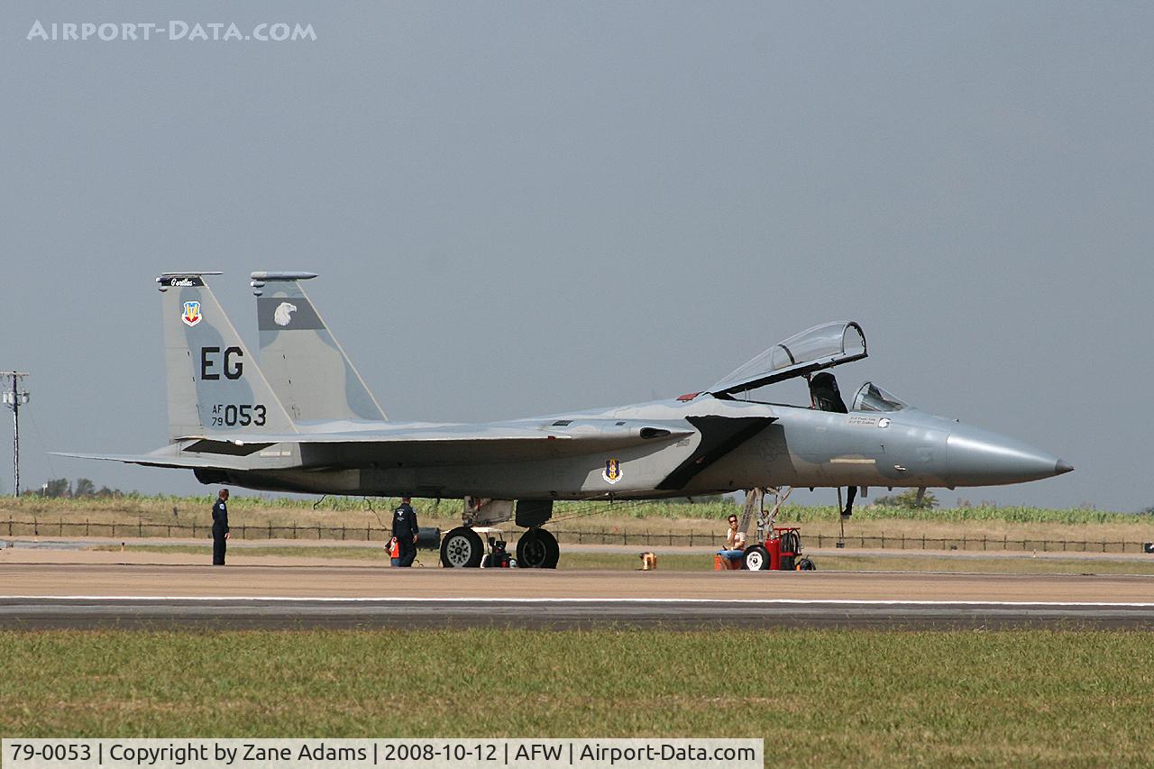 79-0053, 1979 McDonnell Douglas F-15C Eagle C/N 0597/C122, At the 2008 Alliance Airshow