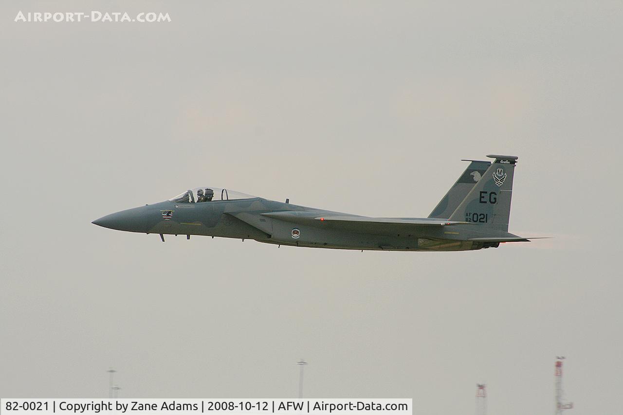 82-0021, 1982 McDonnell Douglas F-15C Eagle C/N 0835/C252, At the 2008 Alliance Airshow