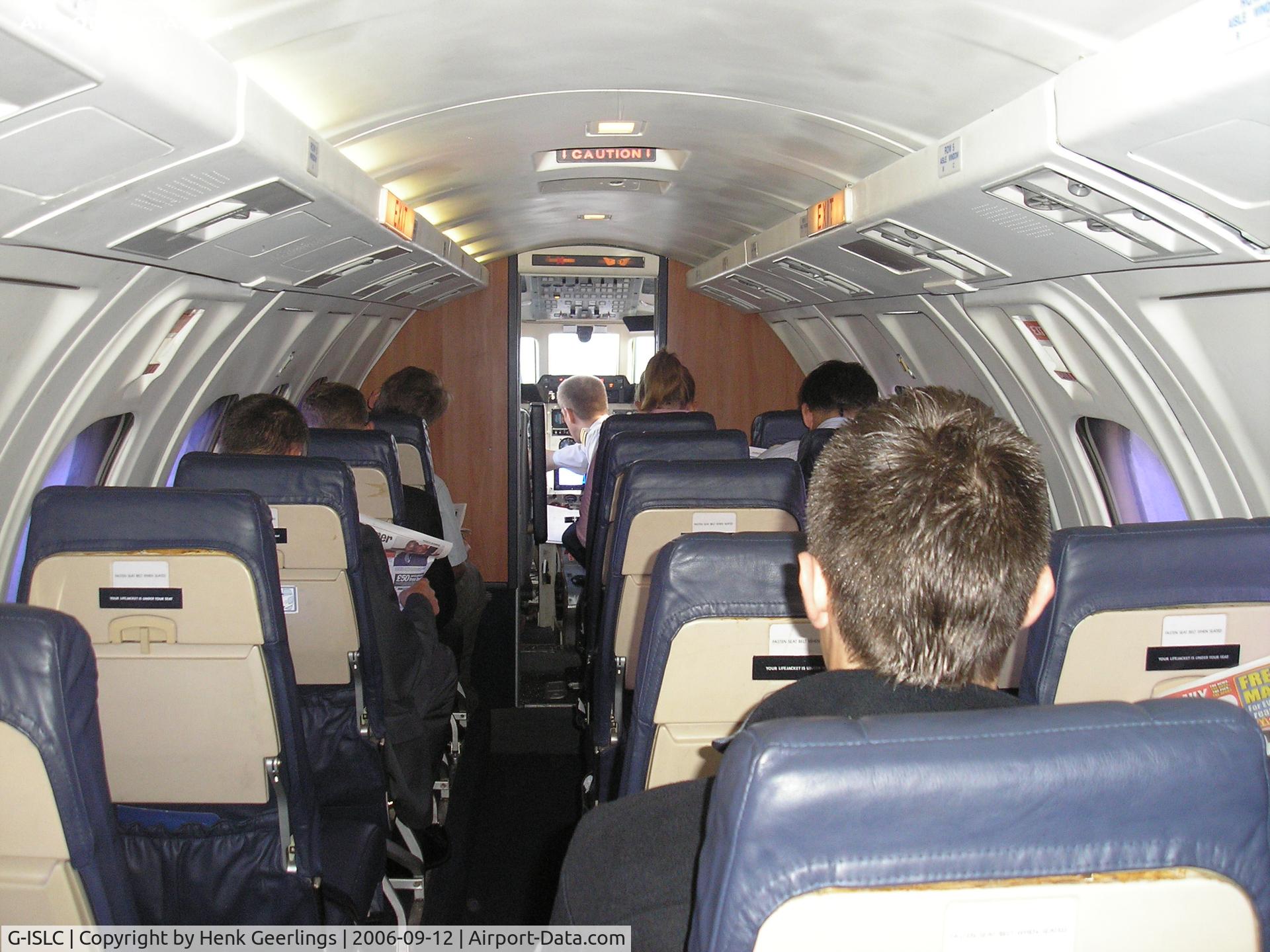 G-ISLC, 1989 British Aerospace BAe-3201 Jetstream 31 C/N 873, Cabin , Jetstream : Jersey - Guernsey ; Blue Islands A/L