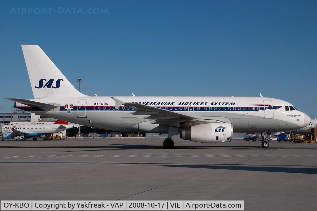 OY-KBO, 2006 Airbus A319-131 C/N 2850, SAS Airbus 319