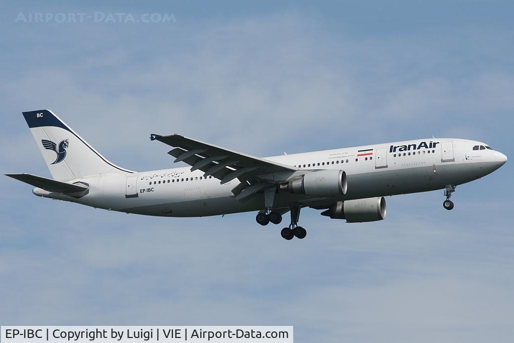 EP-IBC, 1992 Airbus A300B4-605R C/N 632, Iran Air