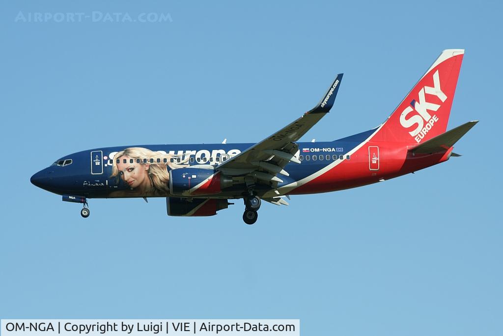 OM-NGA, 2006 Boeing 737-76N C/N 32684, Sky Europe