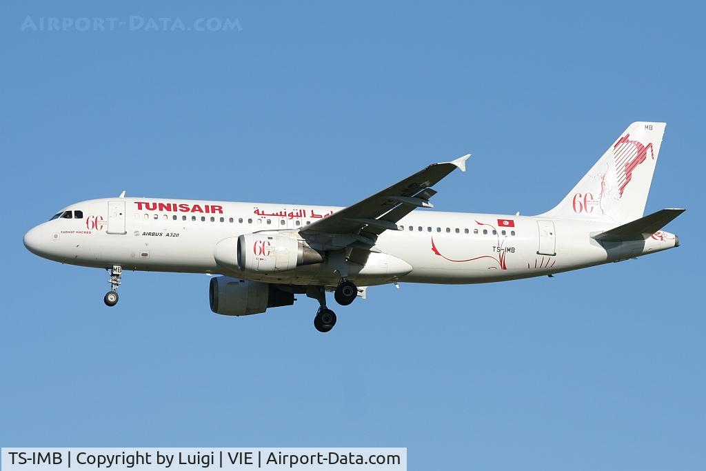 TS-IMB, 1990 Airbus A320-211 C/N 0119, Tunis