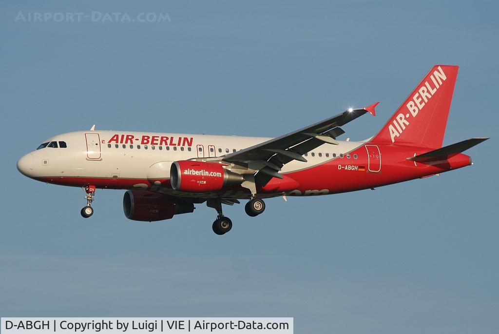 D-ABGH, 2007 Airbus A319-111 C/N 3245, Air Berlin
