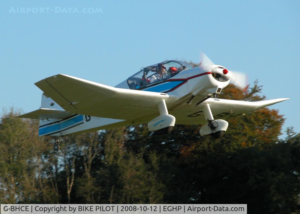G-BHCE, 1956 Jodel D-117A C/N 381, POPHAM END OF SEASON FLY-IN