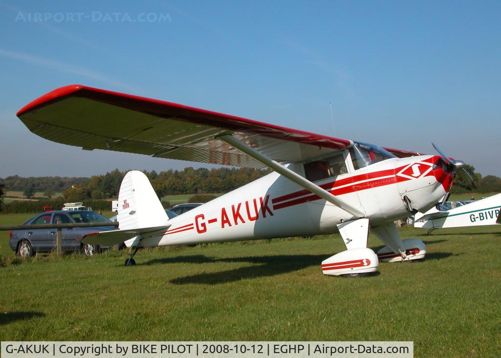 G-AKUK, 1948 Luscombe 8A C/N 5793, POPHAM END OF SEASON FLY-IN