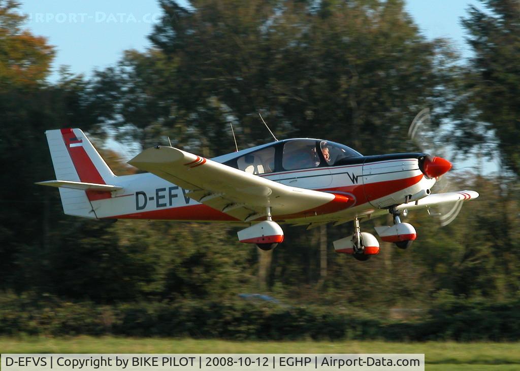 D-EFVS, 1971 Wassmer WA-52 Europa C/N 22, POPHAM END OF SEASON FLY-IN