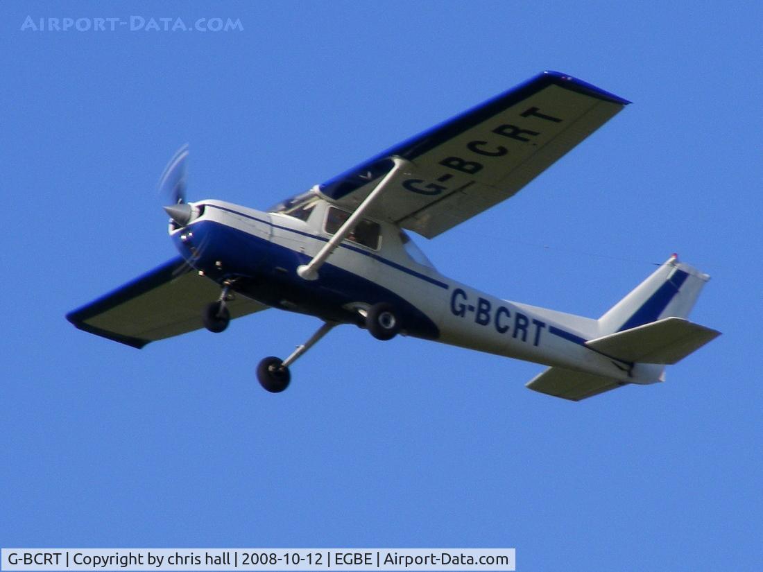 G-BCRT, 1975 Reims F150M C/N 1164, departing Coventry