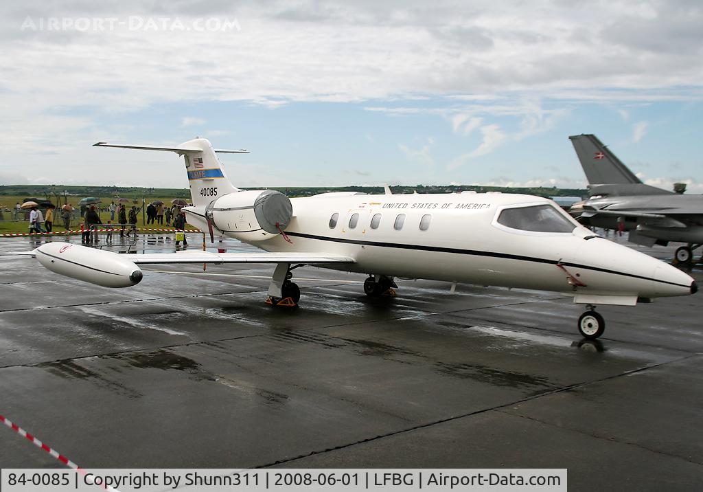 84-0085, 1984 Gates Learjet C-21A C/N 35A-531, Dispayed during LFBG Airshow 2008