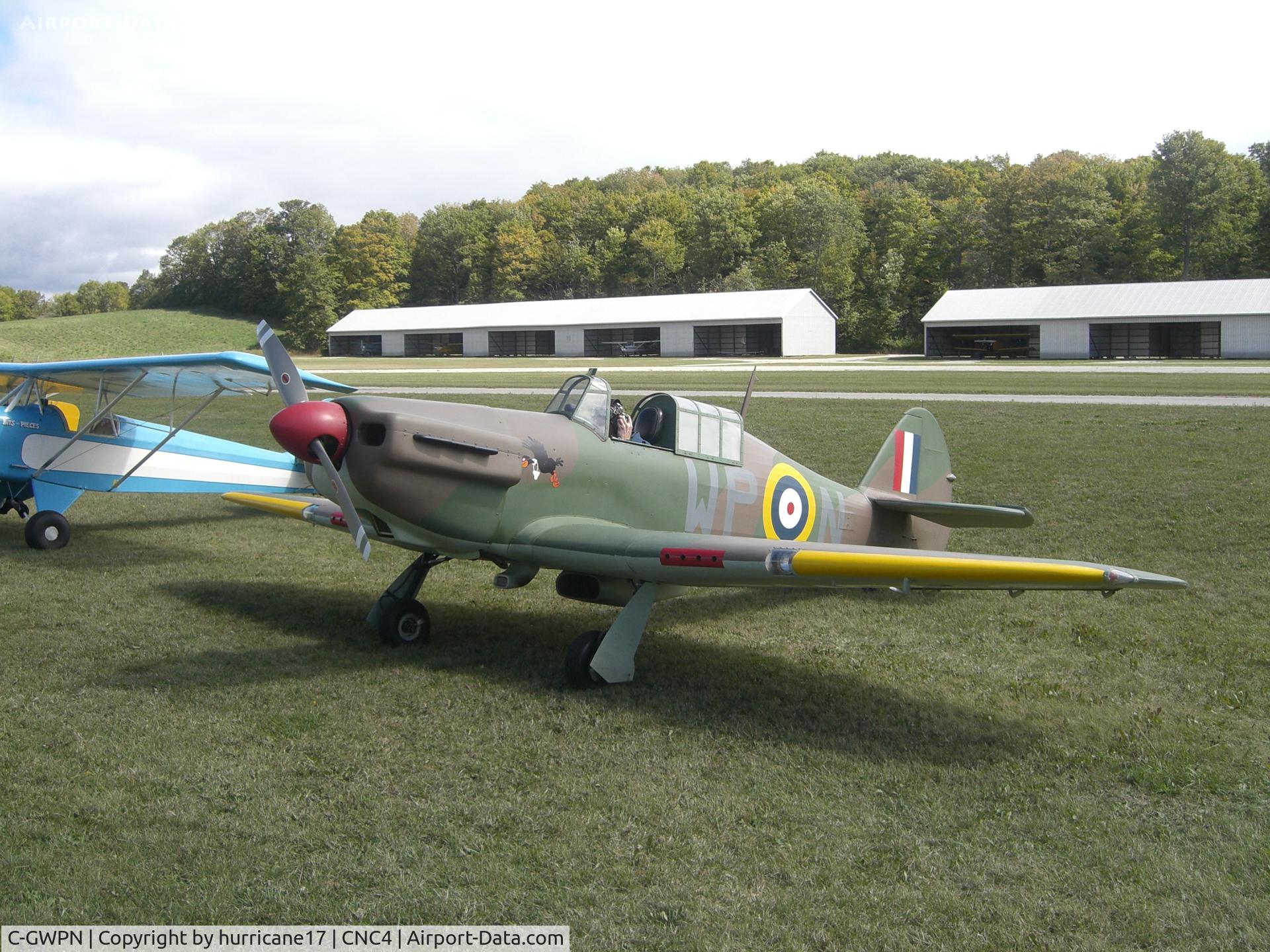C-GWPN, 1982 Hawker Hurricane Replica C/N 1015, Guelph