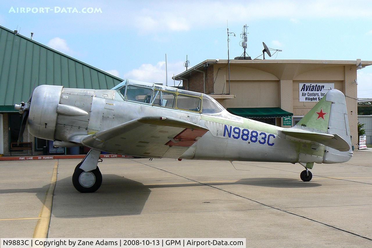 N9883C, 1969 North American T-6G Texan C/N 168-528, At Grand Prairie Municipal