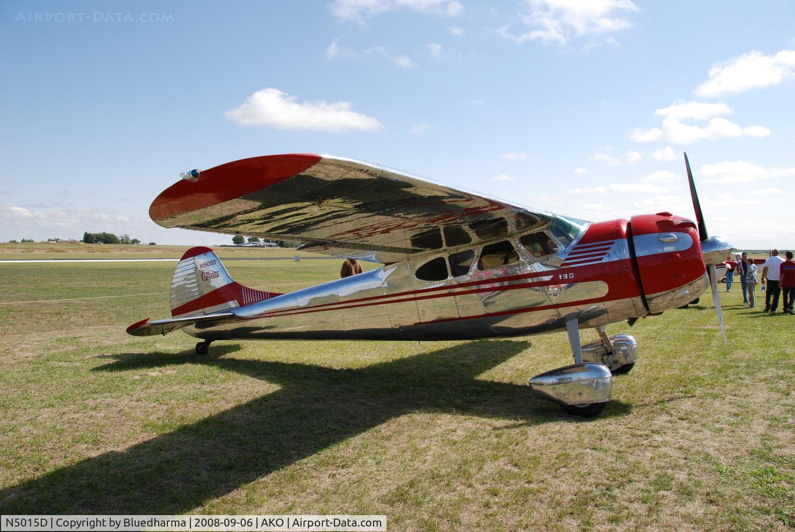 N5015D, 1958 Cessna 182A Skylane C/N 51115, Parked on display at National Radial Engine Exhibition in Akron, Colorado..