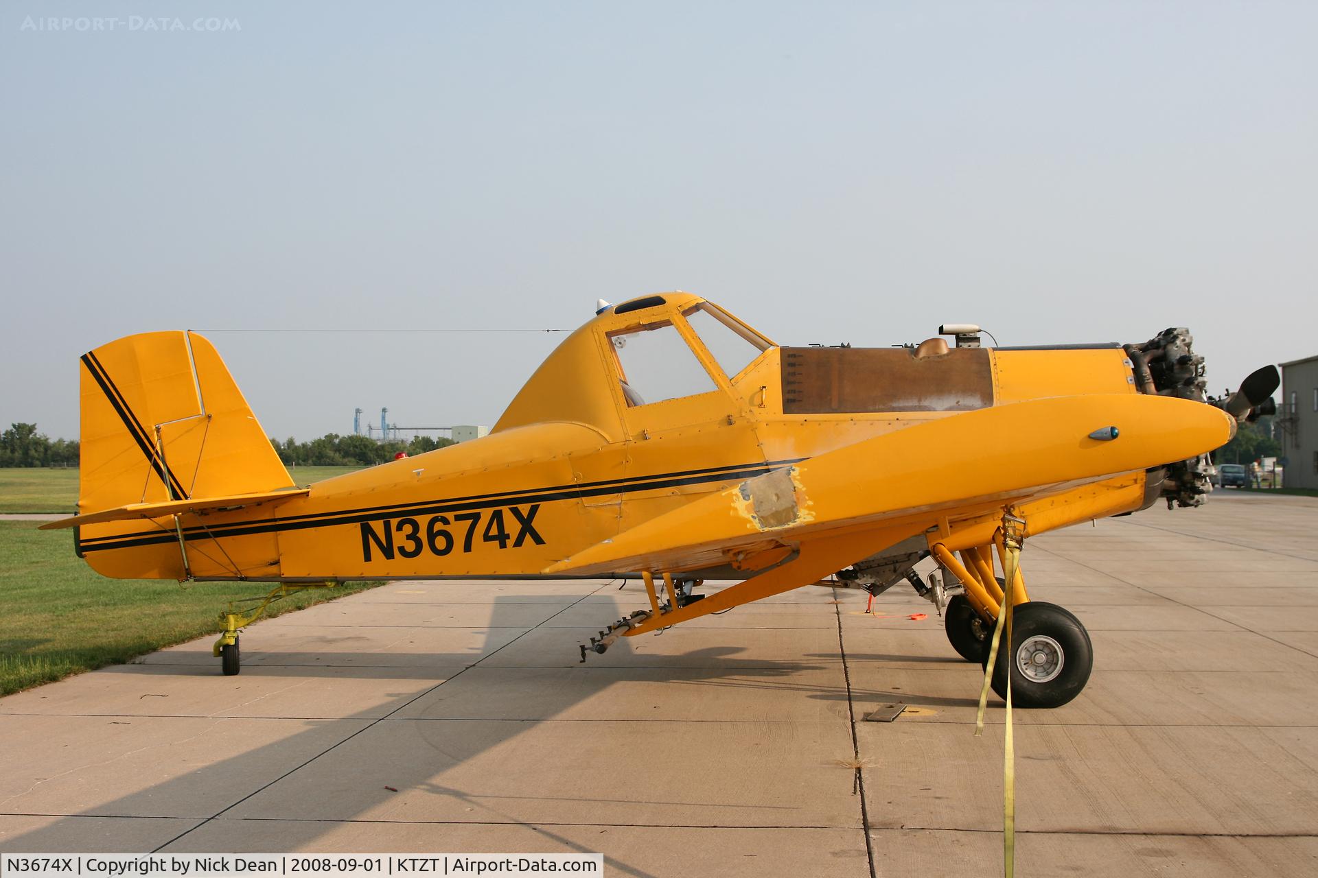 N3674X, 1974 Aero Commander S2R C/N 1896R, /