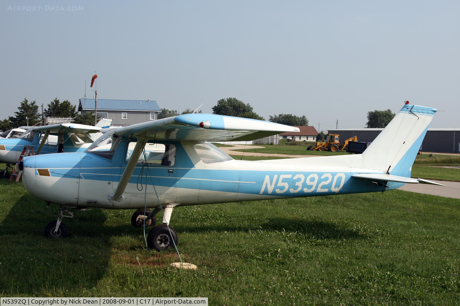 N5392Q, 1972 Cessna 150L C/N 15073292, /