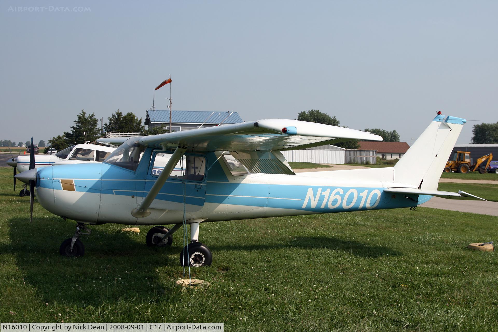 N16010, 1972 Cessna 150L C/N 15073408, /