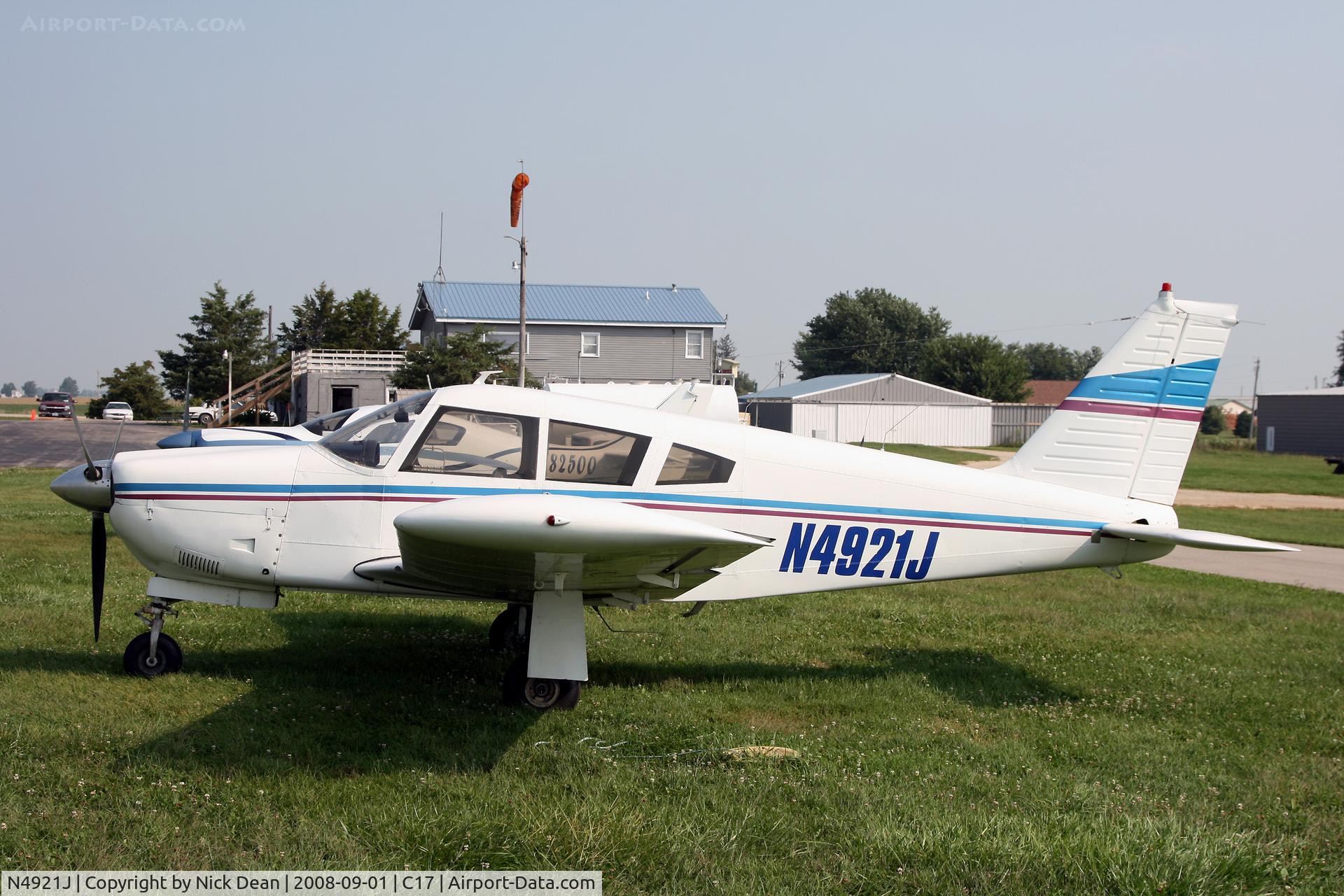 N4921J, 1968 Piper PA-28R-180 Cherokee Arrow C/N 28R-30642, /