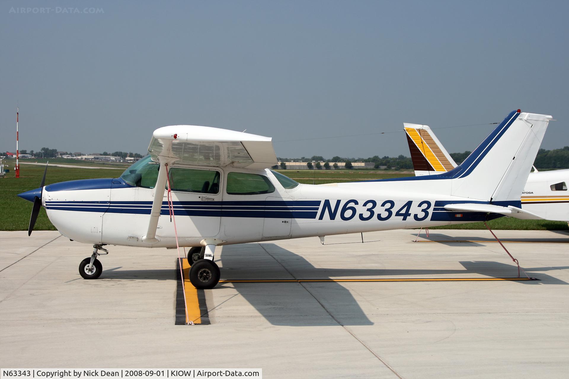 N63343, 1981 Cessna 172P C/N 17275424, /