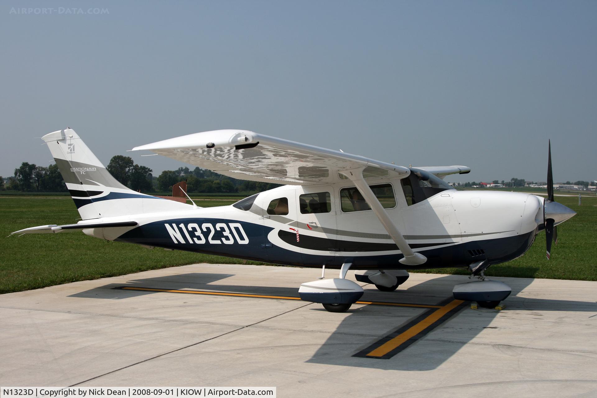 N1323D, 2008 Cessna T206H Turbo Stationair C/N T20608805, /
