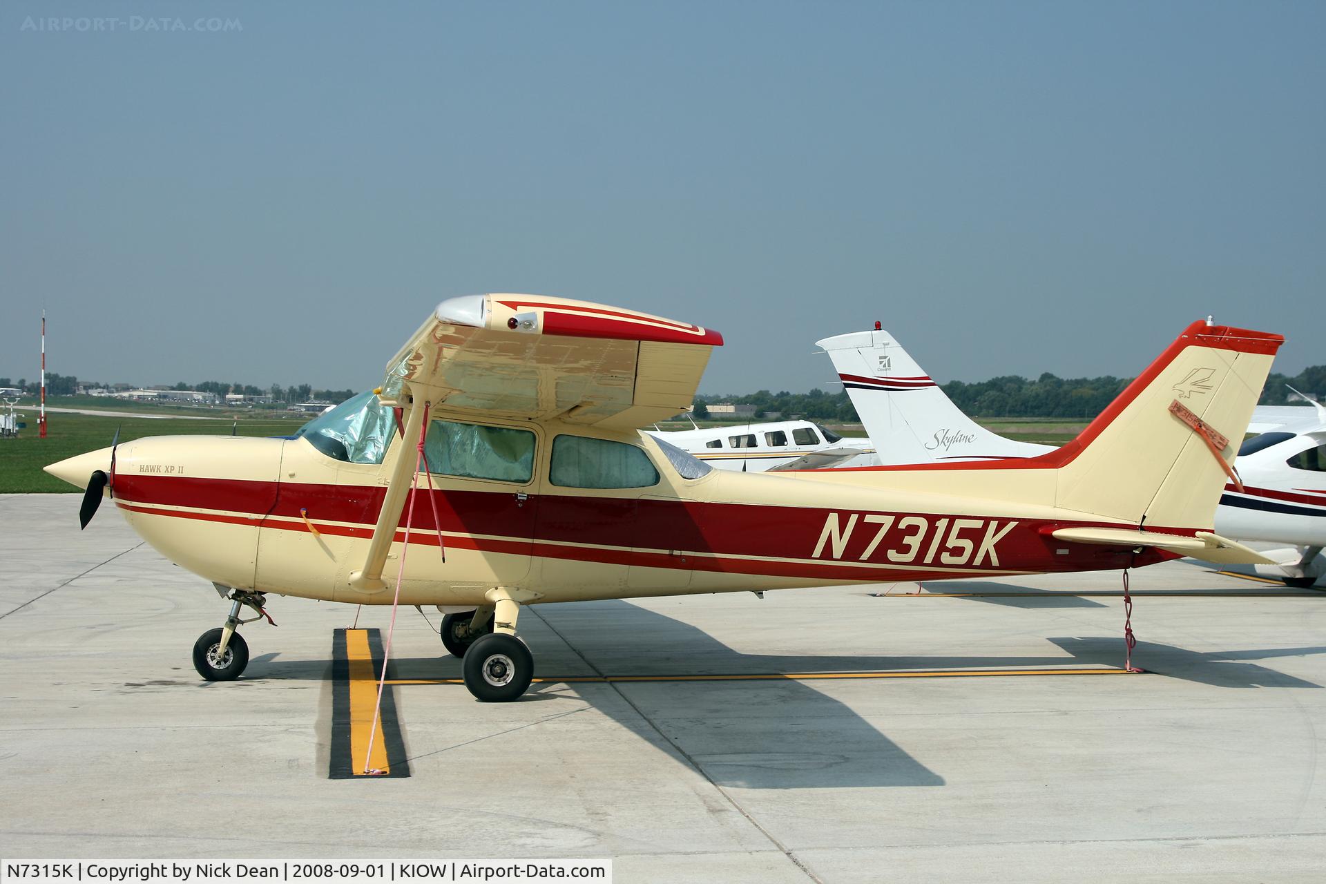 N7315K, 1976 Cessna R172K Hawk XP C/N R1722053, /