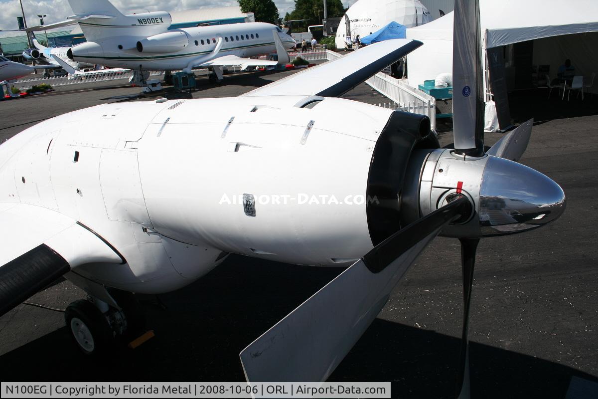 N100EG, 1969 Grumman G-159 Gulfstream 1 C/N 196, Gulfstream 1 at NBAA