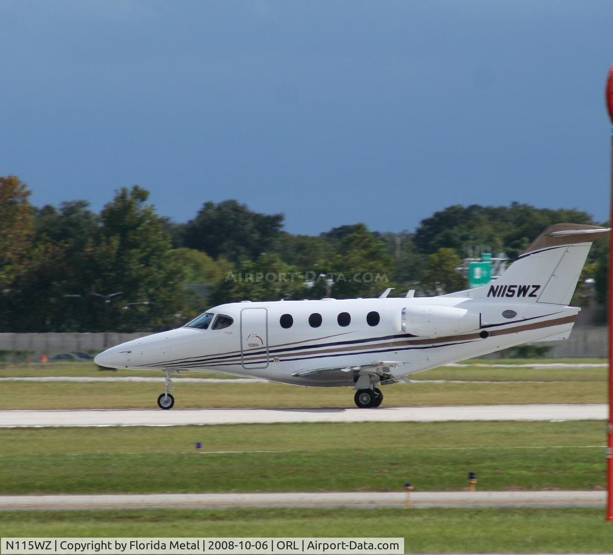 N115WZ, 2007 Hawker Beechcraft Corp 390 C/N RB-197, Beech 390 Premier