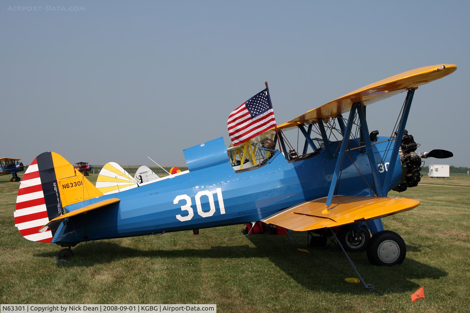 N63301, 1942 Boeing 75 C/N 75-3835, /