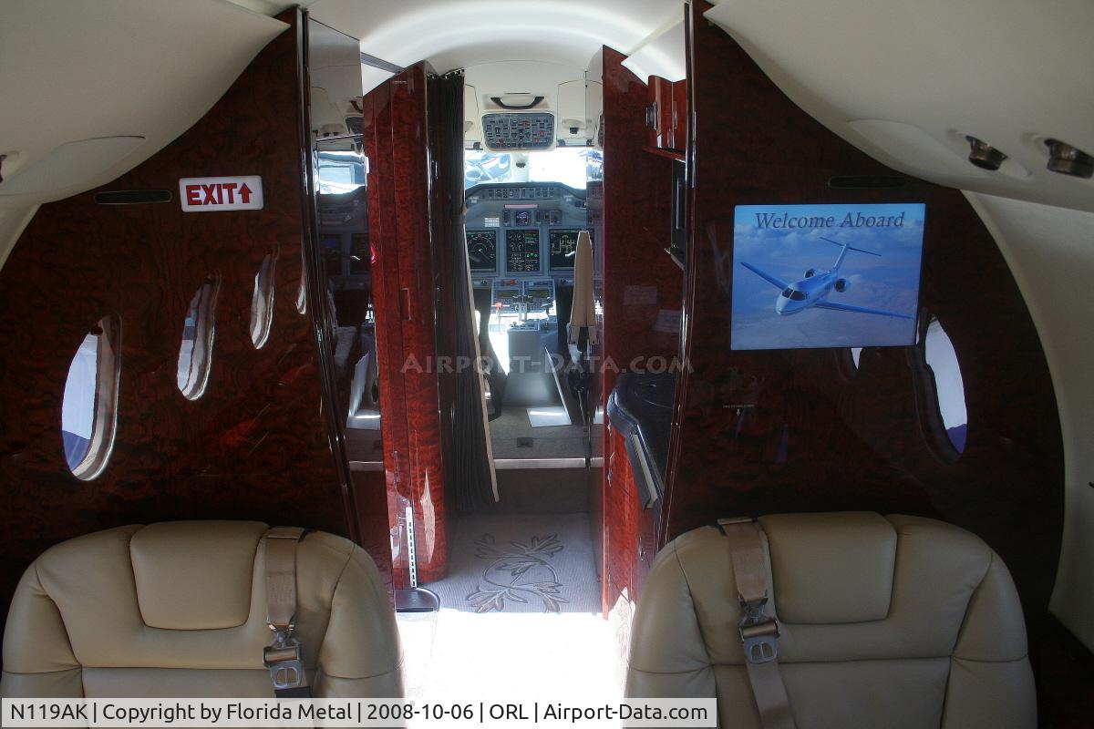 N119AK, 2008 Hawker Beechcraft 4000 C/N RC-9, Hawker 4000 at NBAA