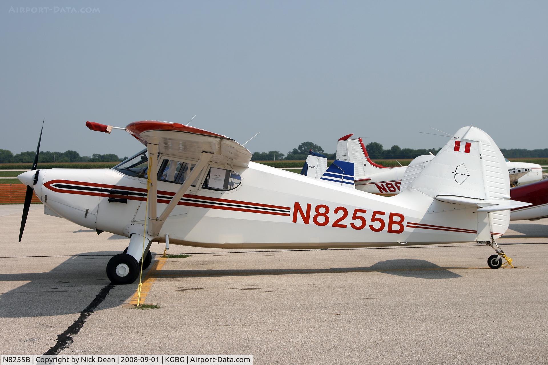 N8255B, 1946 Stinson 108 Voyager C/N 108-983, /
