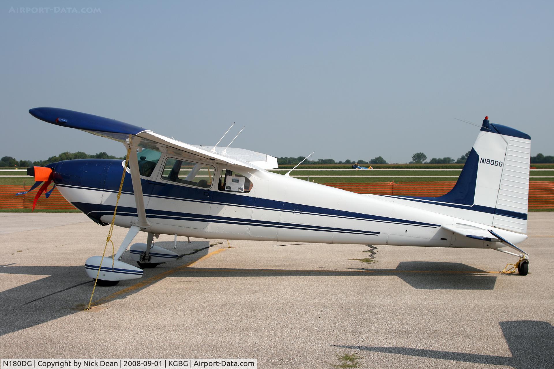 N180DG, 1955 Cessna 180 C/N 31280, /