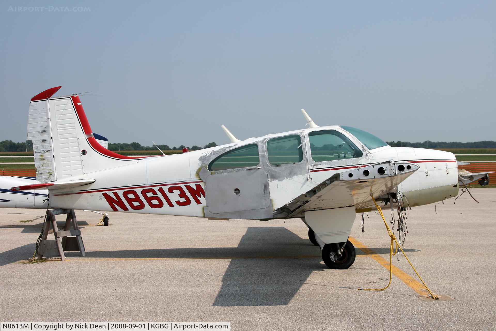N8613M, 1963 Beech D95A Travel Air C/N TD-546, WFU I would have to say