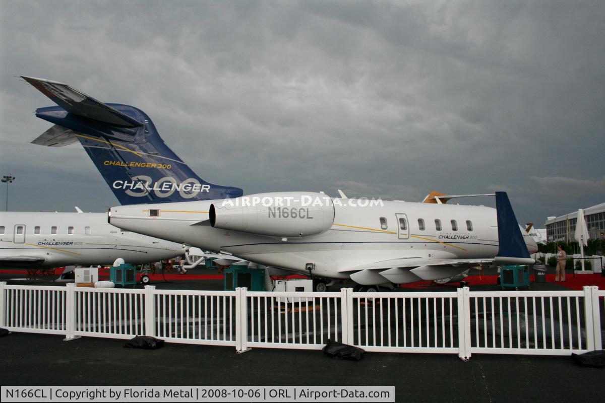 N166CL, 2007 Bombardier Challenger 300 (BD-100-1A10) C/N 20166, BD-100 Challenger 300 at NBAA