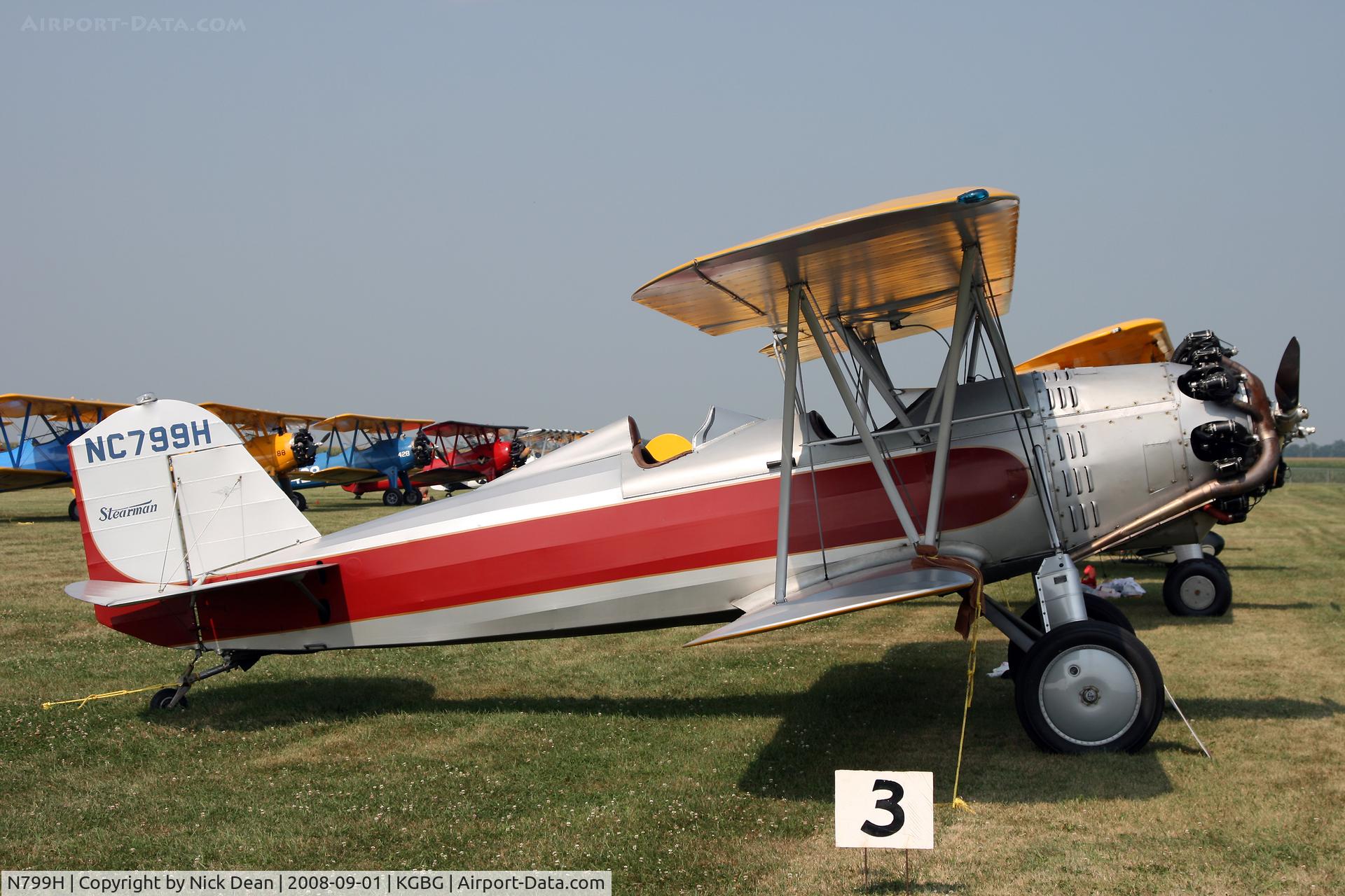 N799H, 1931 Stearman C3-R C/N 5037, /