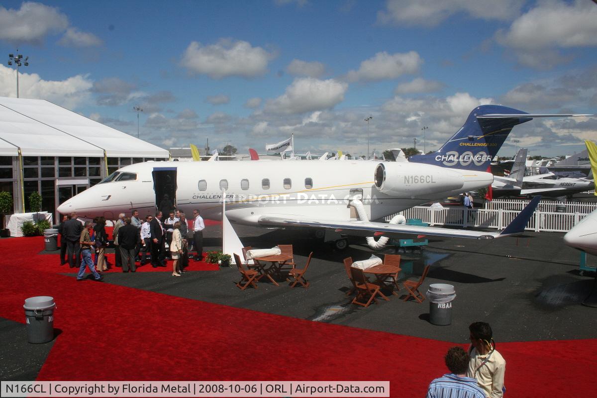 N166CL, 2007 Bombardier Challenger 300 (BD-100-1A10) C/N 20166, BD-100 Challenger 300 at NBAA