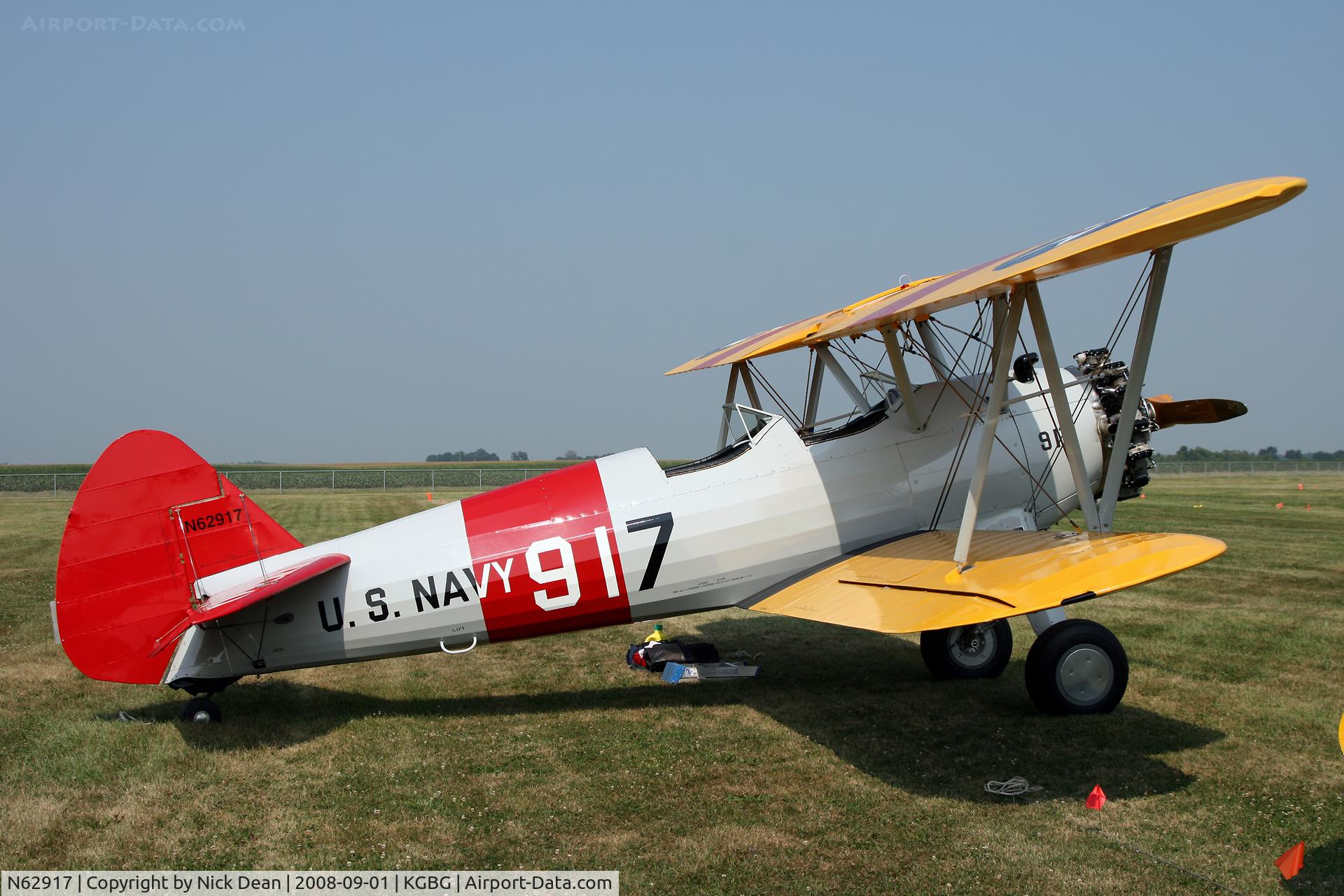 N62917, 1942 Boeing A75N1(PT17) C/N 75-2394, /