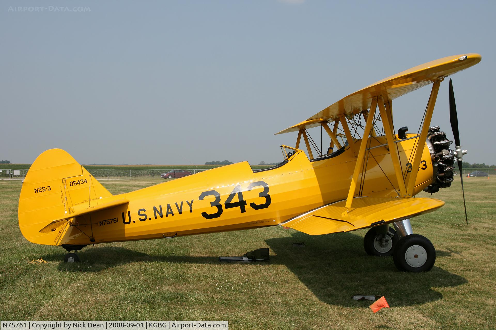 N75761, 1942 Boeing B75N1 C/N 75-6608, /