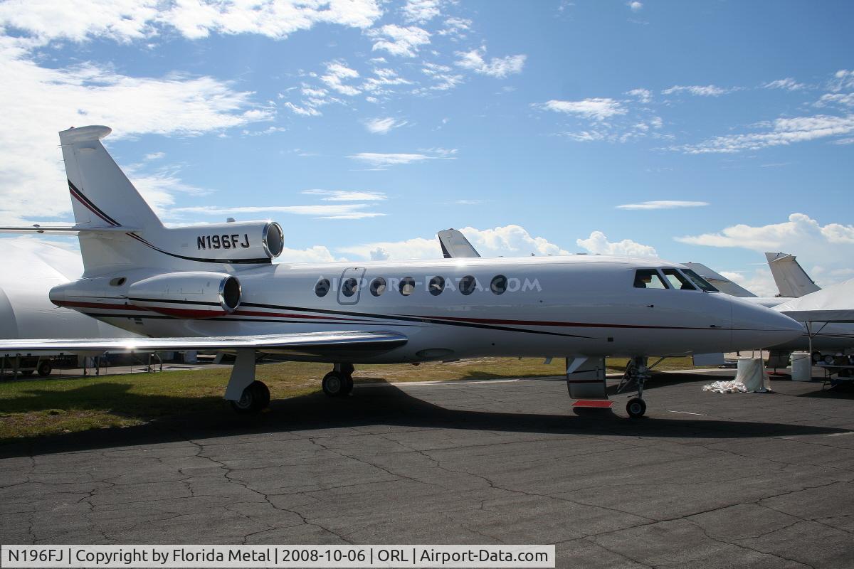N196FJ, 1989 Dassault Falcon 50 C/N 196, Just added to database, Falcon 50 at NBAA
