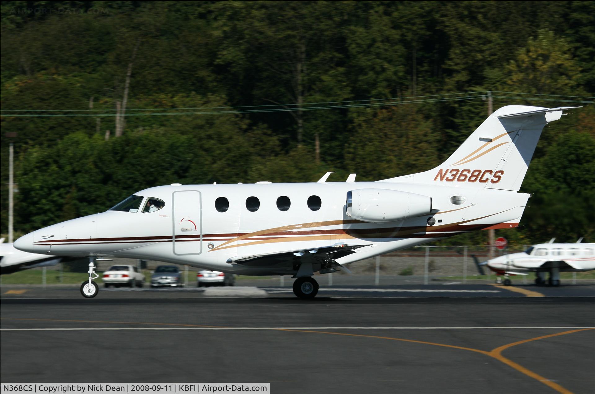 N368CS, 2008 Hawker Beechcraft Corp 390 C/N RB-234, /