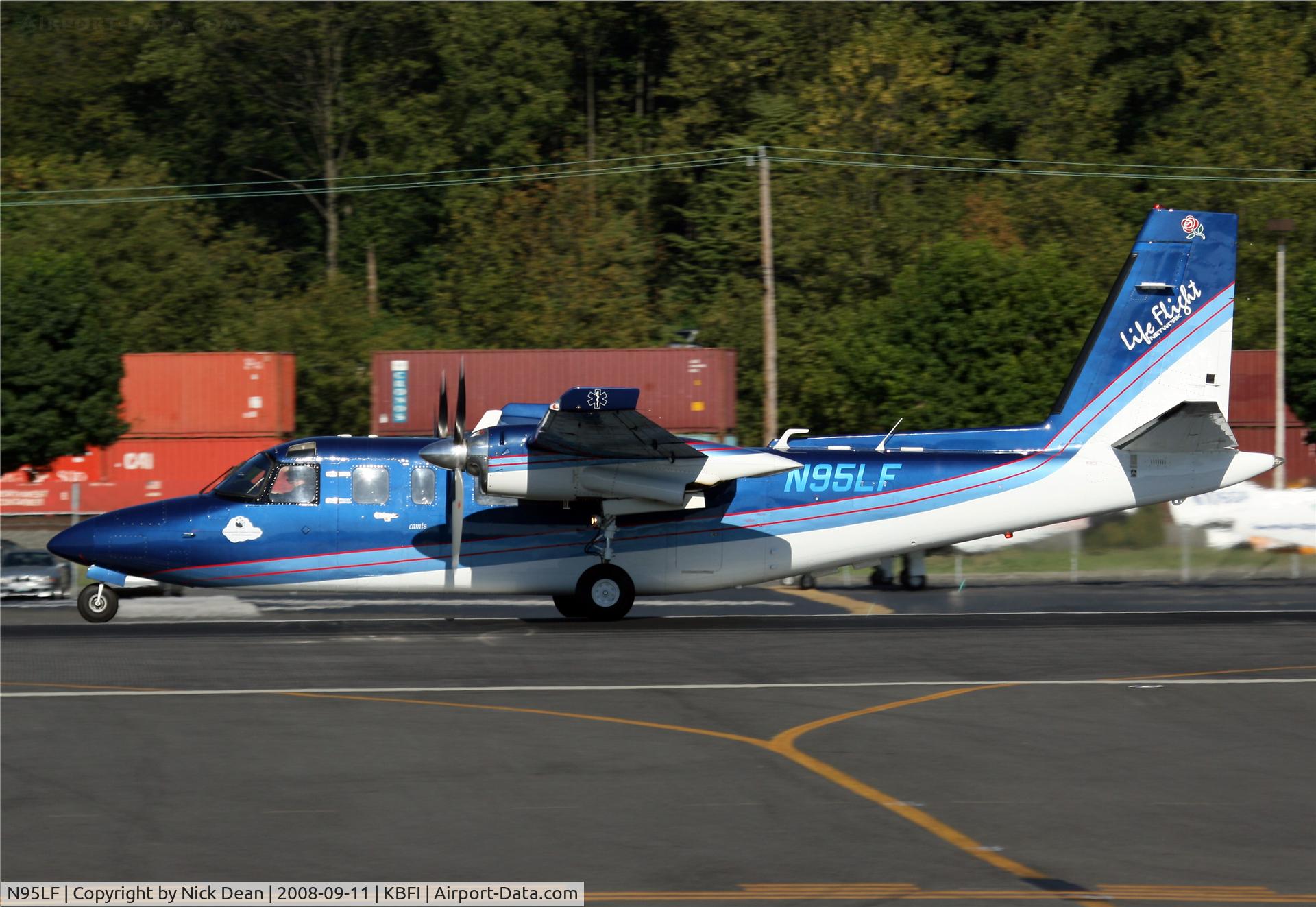 N95LF, 1975 Rockwell 690A Turbo Commander Turbo Commander C/N 11290, /