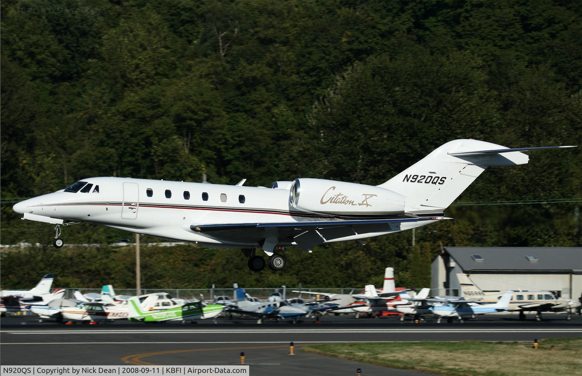 N920QS, 2000 Cessna 750 Citation X Citation X C/N 750-0120, /