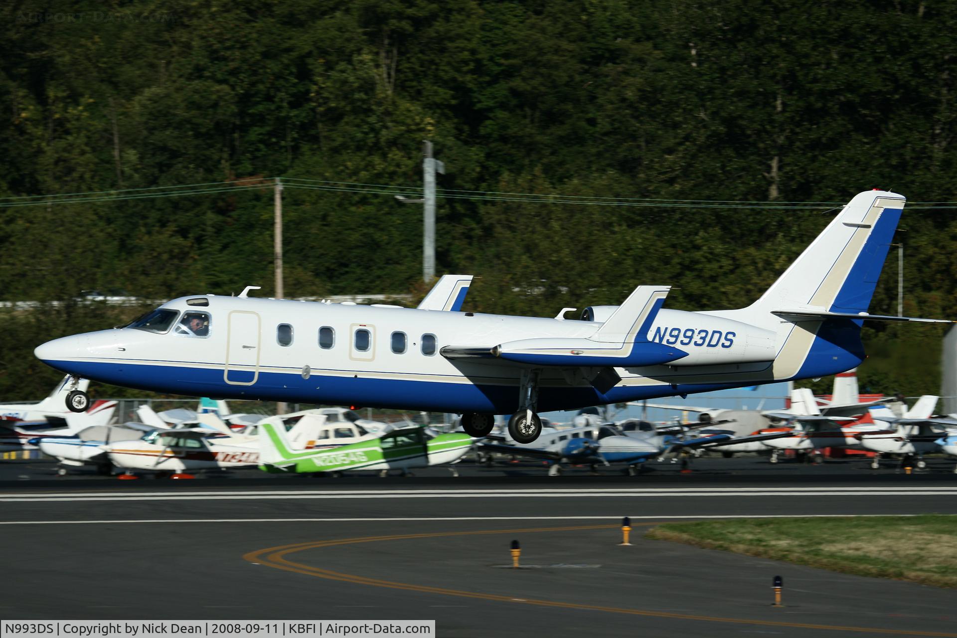 N993DS, 1981 Israel Aircraft Industries IAI-1124A Westwind II C/N 356, /